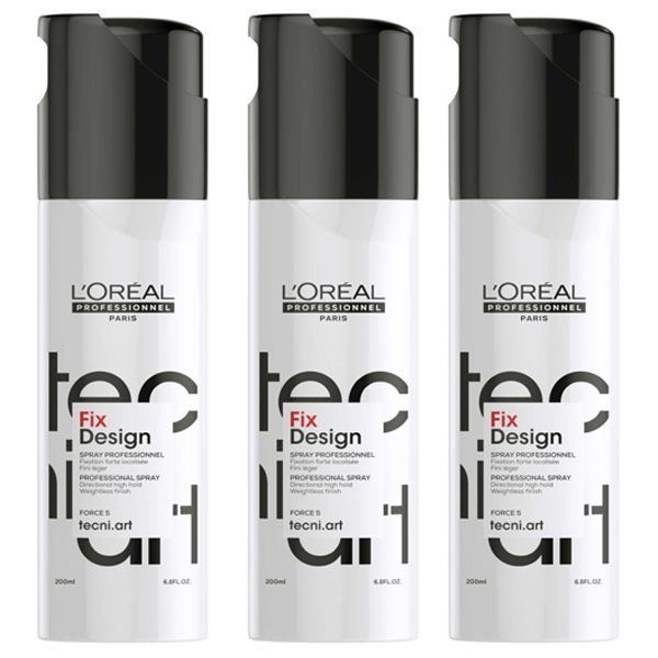 Loreal Tecni Art Fix Design Hairspray 200 Pak