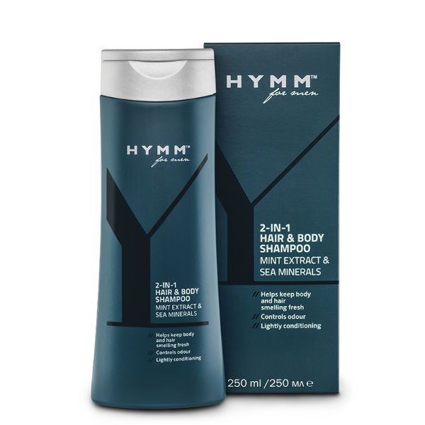 Amway Hymm For Men Hair Body Shampoo Mint Extract Sea Minerals 250ml Dato