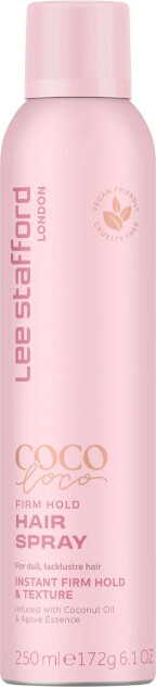 Lee Stafford Coco Loco Firm Hold Hairspray 250