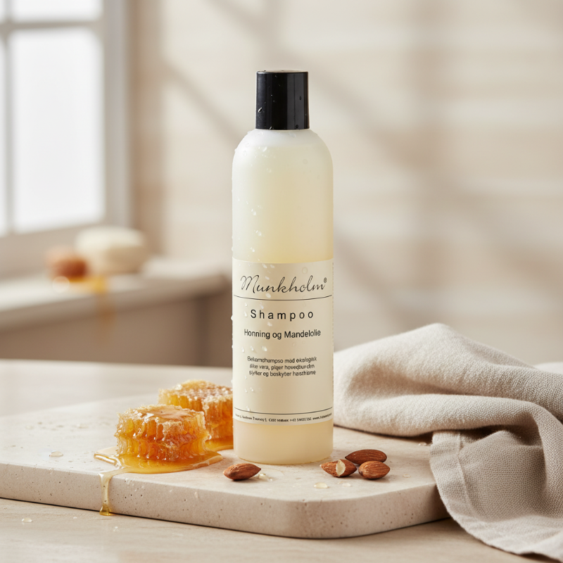 Munkholm Shampoo Honning   Mandel