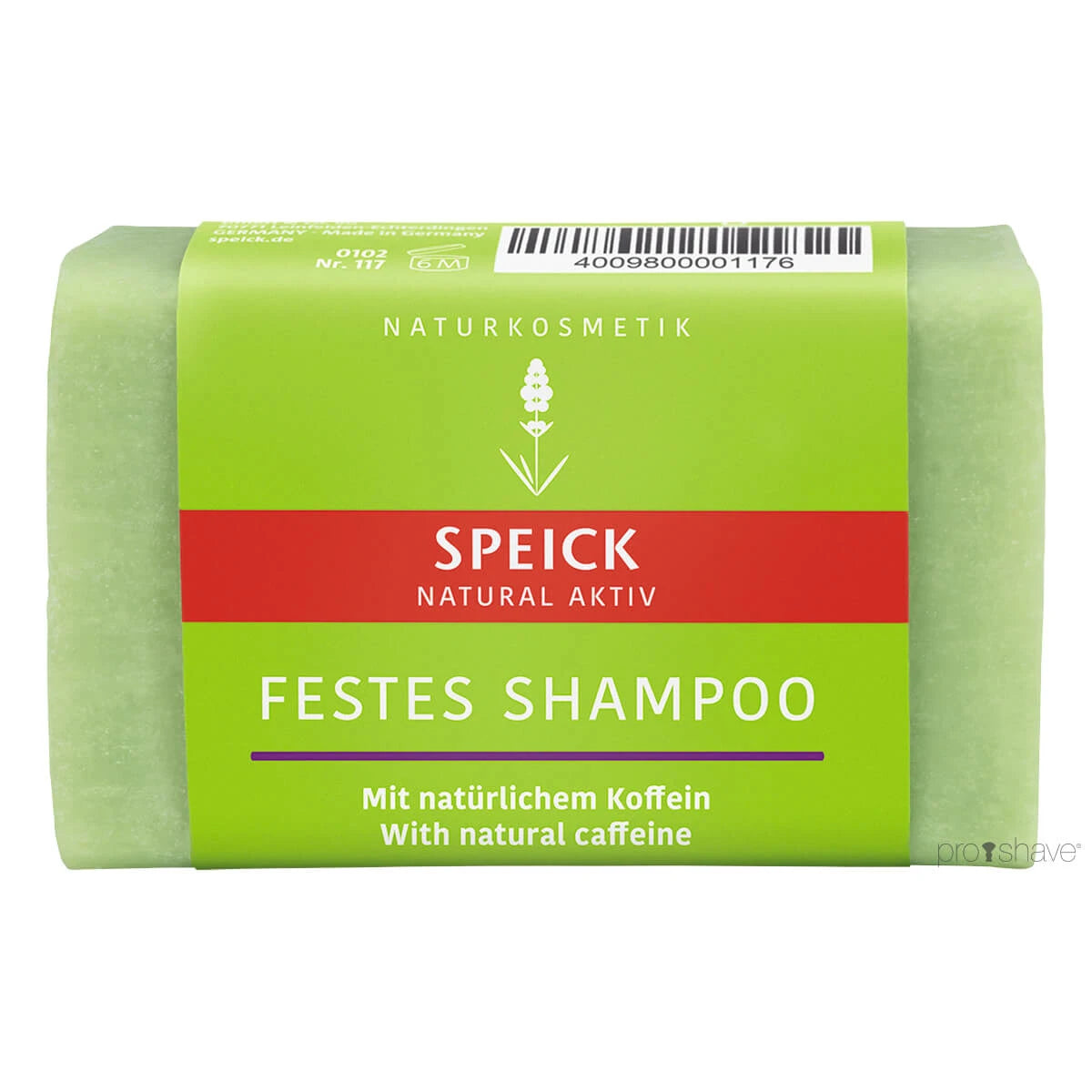 Speick Natural Active Shampoo Bar Koffein