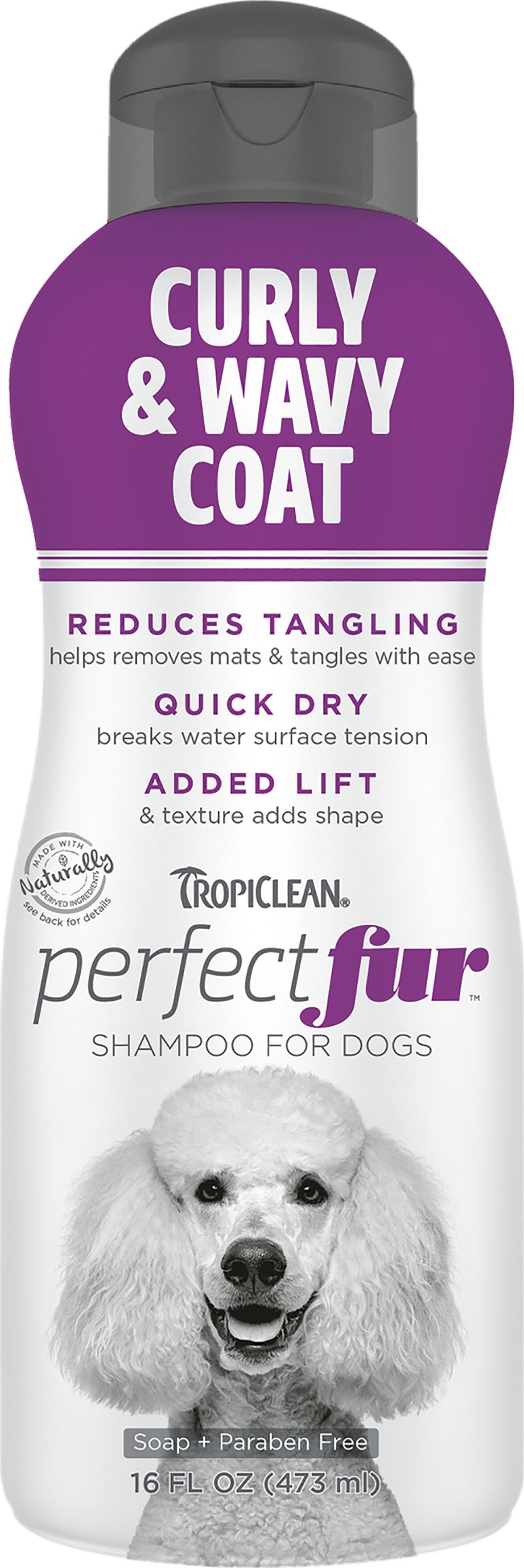 Tropiclean Shampoo Til Hunde Med Krøllet Pels Perfect Fur 592