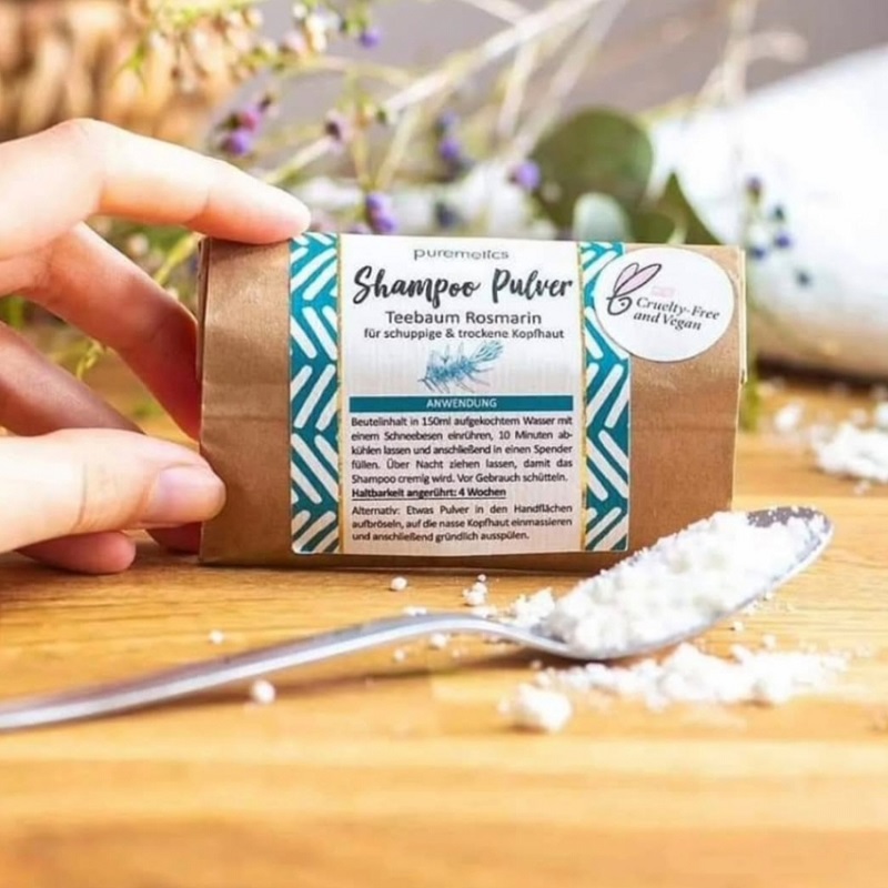 Udgår Puremetics Diy Shampoo Pulver Normalt Hår