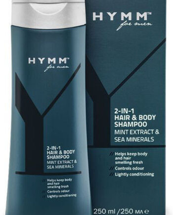 Amway Hymm For Men Hair   Body Shampoo Mint Extract   Sea Minerals 250ml
