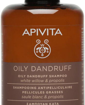 Apivita Oily Dandruff Shampoo White Willow   Propolis 250ml
