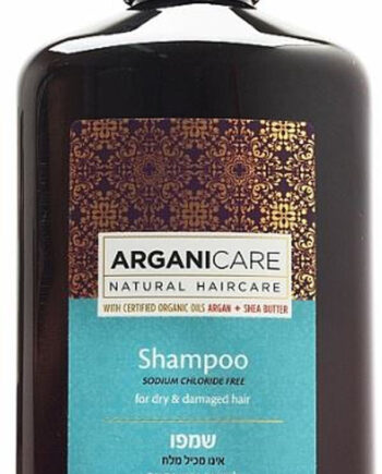 Arganicare Natural Haircare Shampoo For Dry   Damaged Hair 400ml