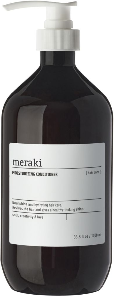 Balsam Meraki Moisturising Conditioner Nærende Pleje Til Tørt Hår Med økologisk Kokosolie   Provitamin