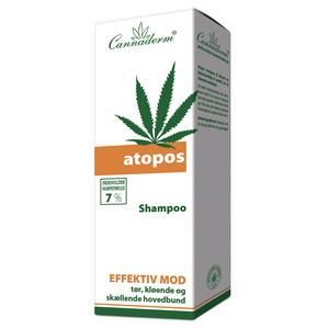 Cannaderm Atopos Shampoo Tør   Kløende Hovedbund 150