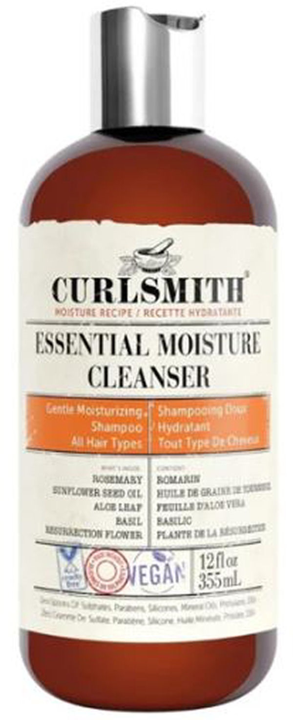 Curlsmith Moisture Recipe Essential Moisture Cleanser Gentle Moisturizing Shampoo All Hair Types 355ml
