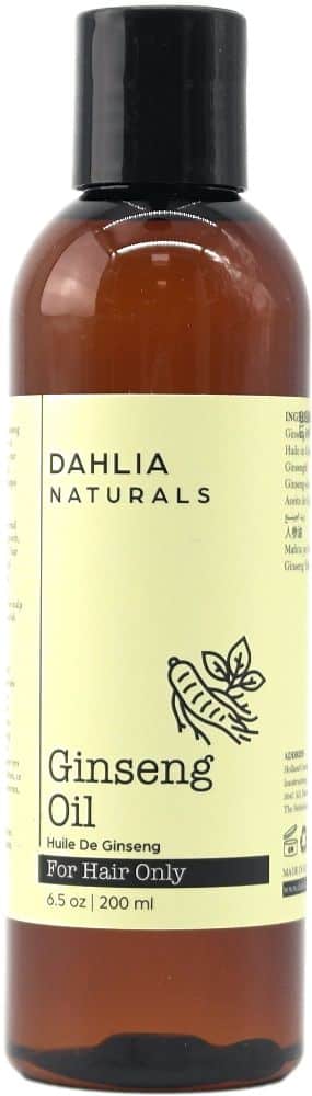 Dahlia Naturals Ginseng Oil 200