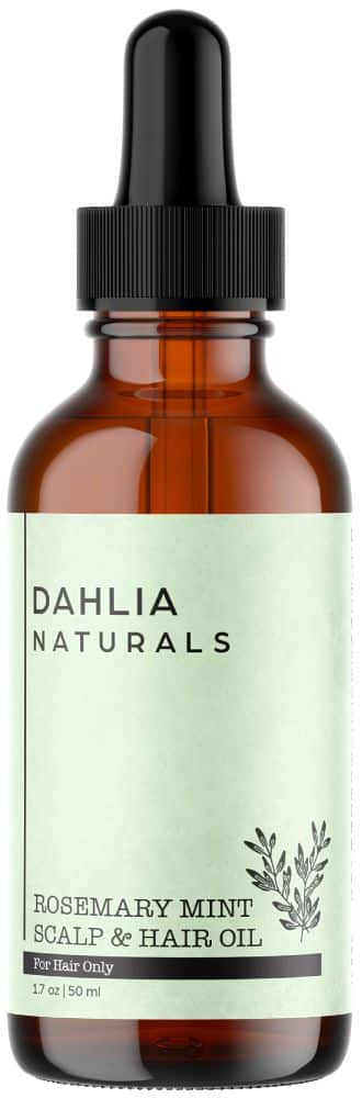 Dahlia Naturals Rosemary Mint Scalp   Hair Oil
