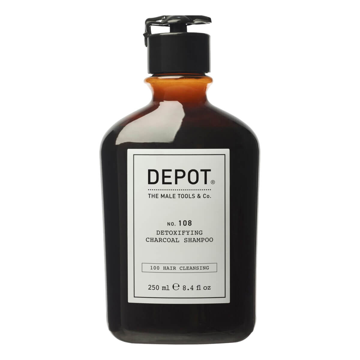 Depot The Male Tools   Detoxifying Charcoal Shampoo 108 250