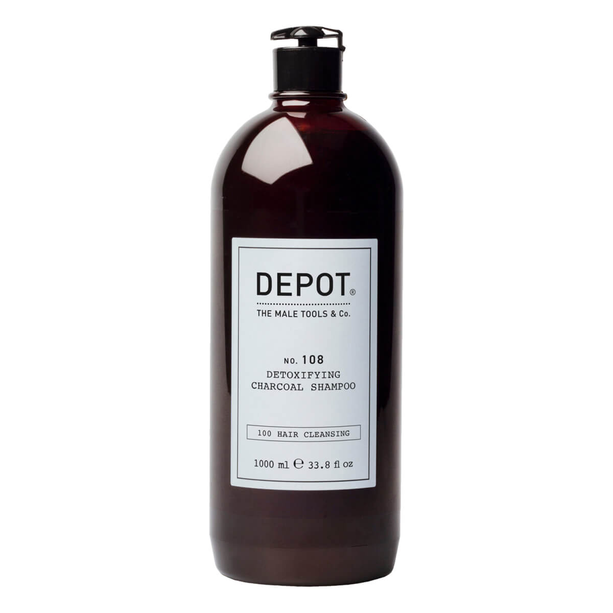 Depot The Male Tools   Detoxifying Charcoal Shampoo 108 1000