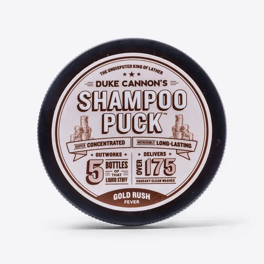 Duke Cannon Shampoo Puck Gold Rush
