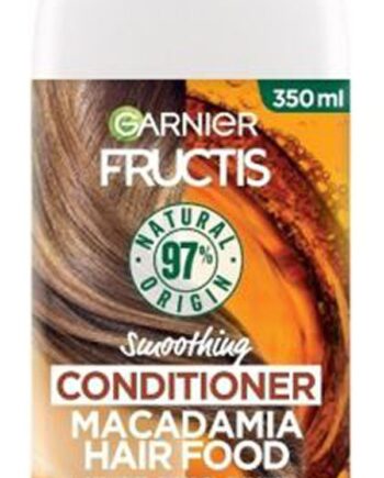 Garnier Fructis Smoothing Conditioner Macadamia Hair Food 350ml