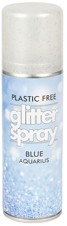 Glitter Spray Til Hår   Krop 100 Glitter Blå