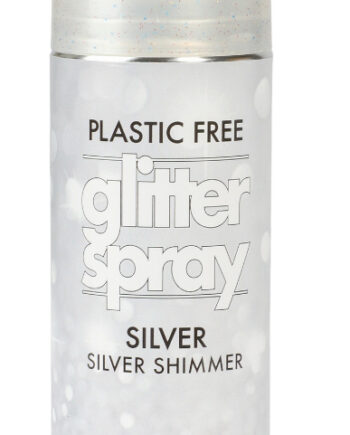 Glitter Spray Til Hår   Krop 100 Glitter Sølv