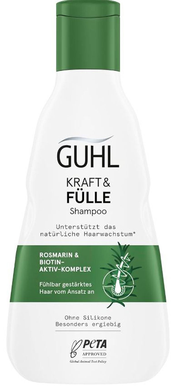 Guhl Kraft   Flle Shampoo Rosmarin   Biotin Aktiv Komplex 250ml