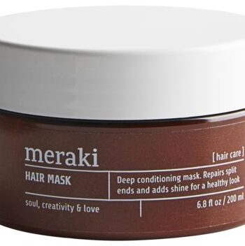 Hårmaske Meraki Hair Dybdevirkende Hårkur Med Sheasmør   Provitamin Til Naturlig Glans