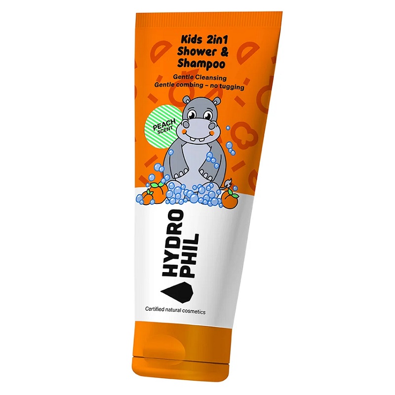 Hydrophil Kids 2in1 Shower   Shampoo Hippo