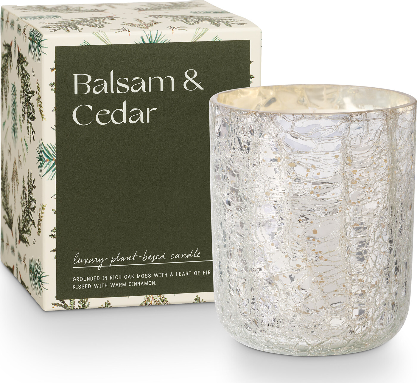 Illume Duftlys Balsam Cedar Crackle Glas Timer