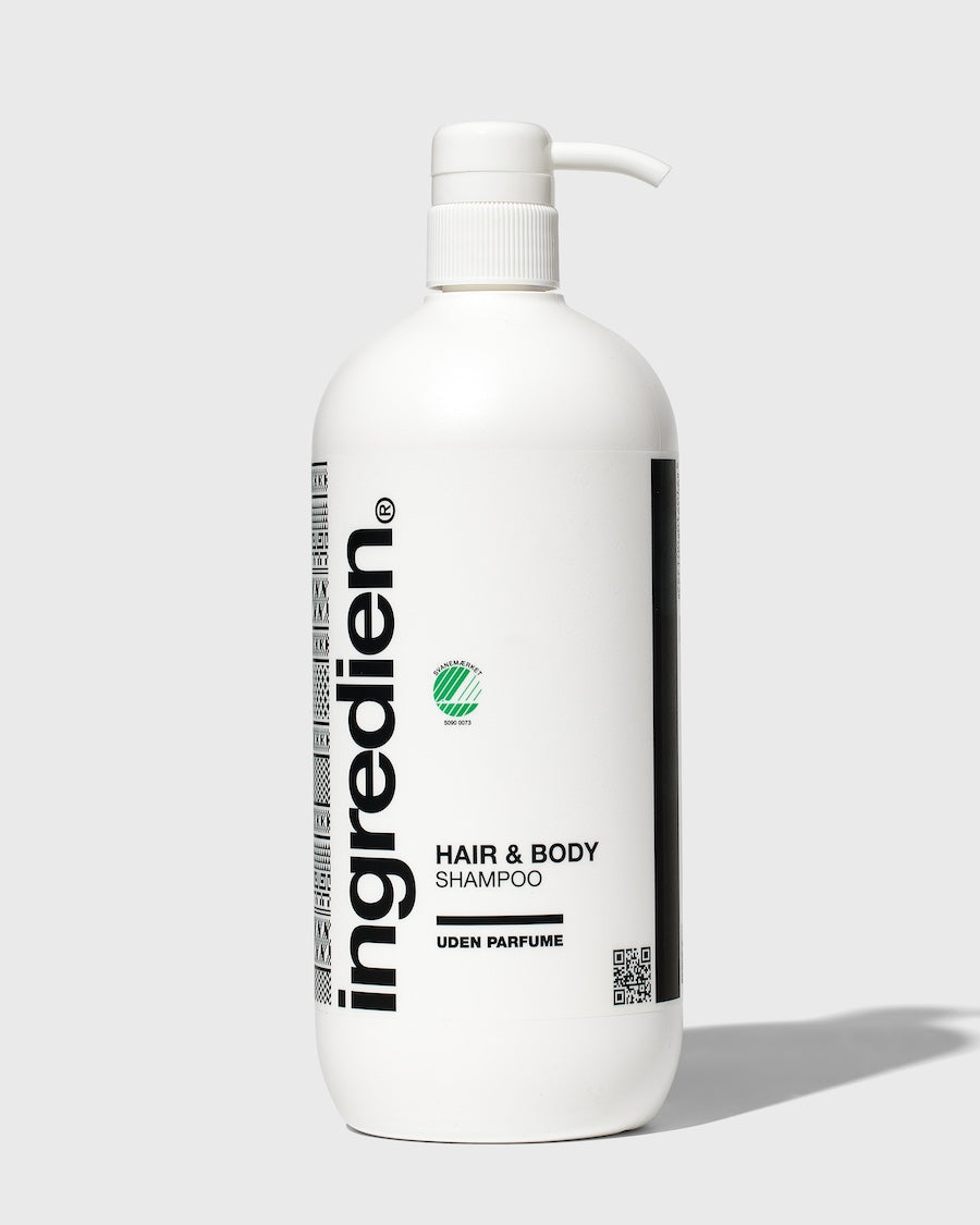 Ingredien Hair   Body Shampoo 1000 Uden Parfume