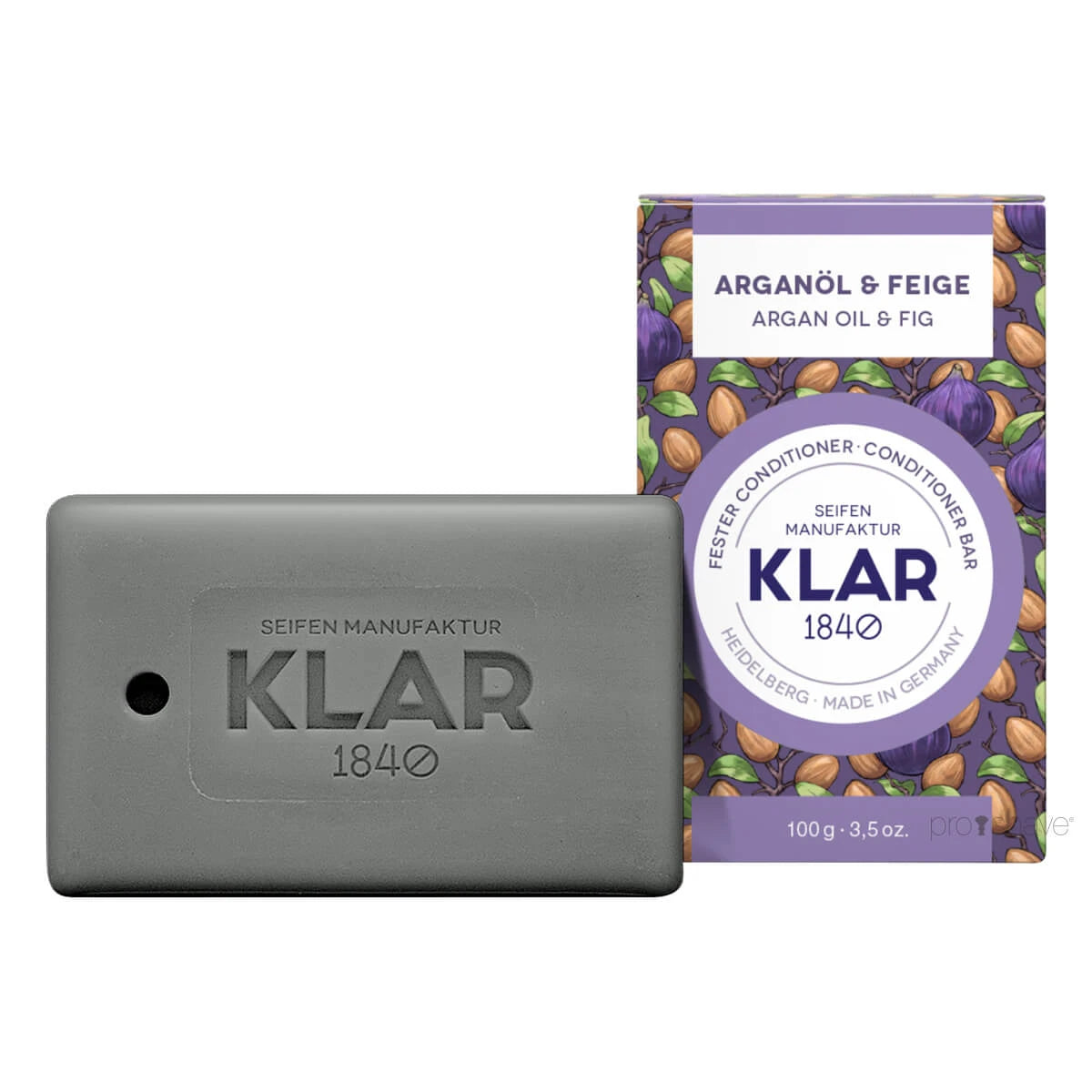 Klar Seifen Conditioner Bar Argan Olie   Figen 100