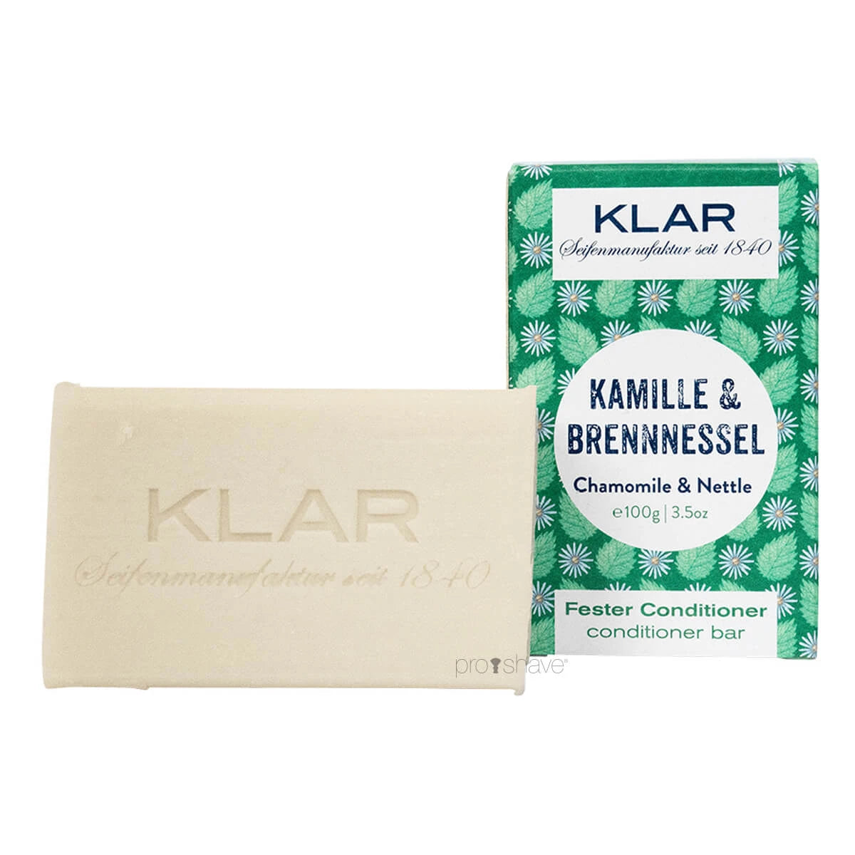 Klar Seifen Conditioner Bar Kamille   Brændenælde 100