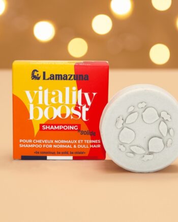 Lamazuna økologisk Shampoobar Til Normalt   Tørt Hår Vitality Boost