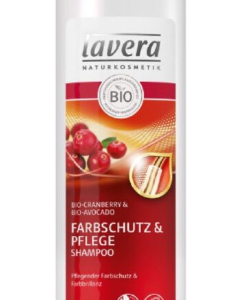 Lavera Naturkosmetik Farbschutz   Pflege Shampoo Bio Cranberry   Bio Avocado 250ml