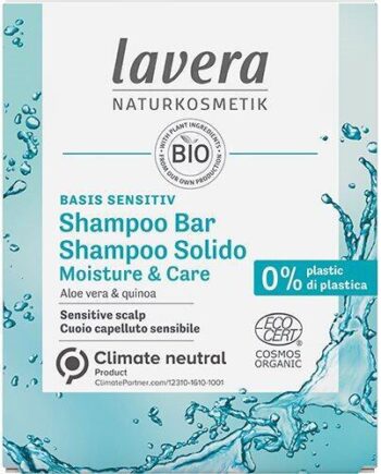 Lavera Shampoo Bar Moisture   Care Basis Sensitiv 50g