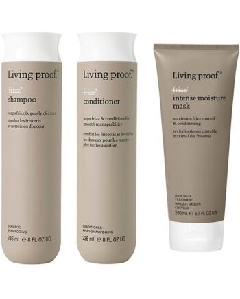 Living Proof Frizz Shampoo 236ml  Frizz Conditioner 236ml  Frizz Moisture Mask 200ml