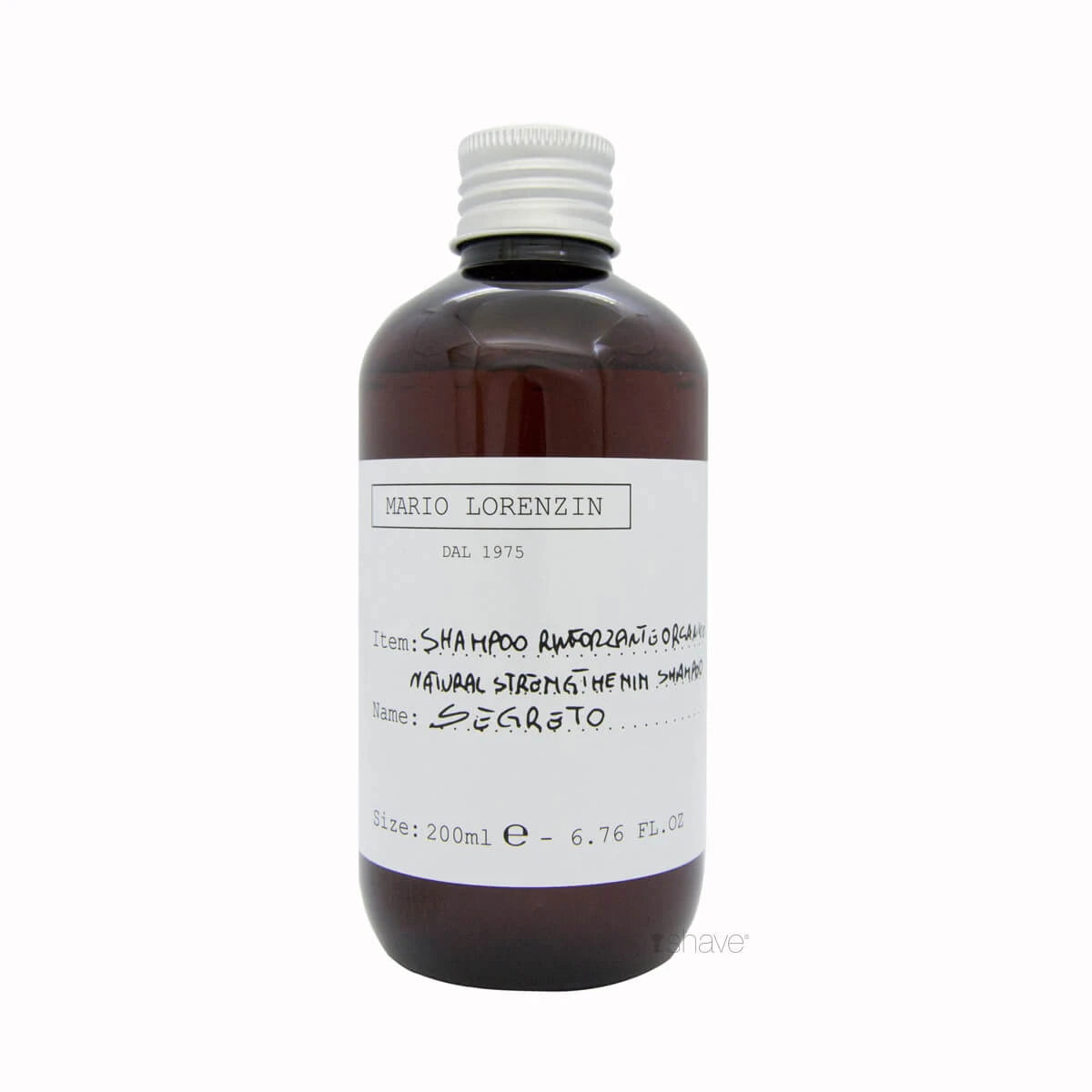 Mario Lorenzin 1975 Strengthening Natural Shampoo Sergreto Women 200