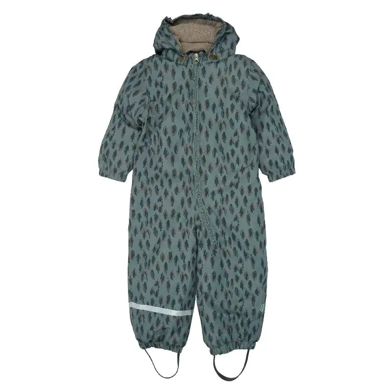 Mikk Line Flyverdragt Mønstret Balsam Green Str 116 104
