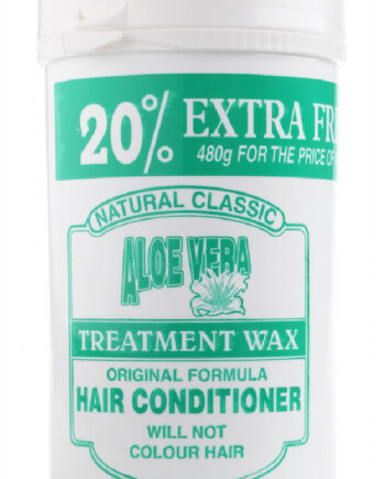 Natural Classic Aloe Vera Treatment Wax Original Formula Hair Conditioner 480g