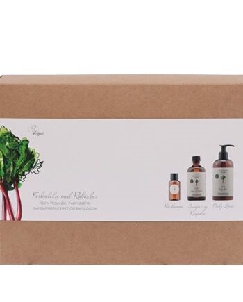 Naturfarm Vegan Gaveæske Ansigts Kropsolie Bodylotion Shampoo