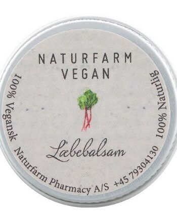 Naturfarm Vegan Læbebalsam Rabarber
