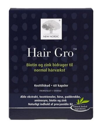 New Nordic Hair Gro Stk