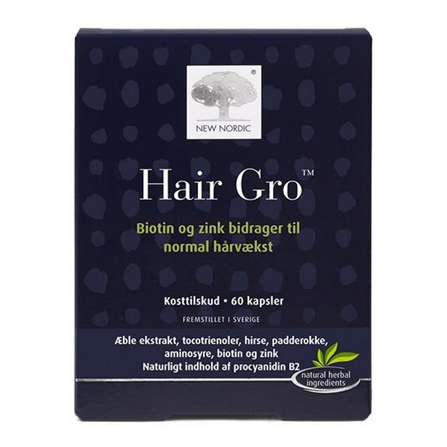 New Nordic Hair Gro Stk