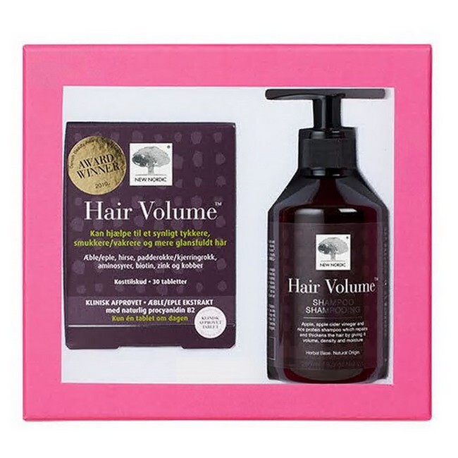 New Nordic Hair Volume Gaveæske Shampoo   Tabs Stk