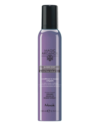 Nook Magic Arganoil Blonde Story Yellow Whip Mousse Conditioner