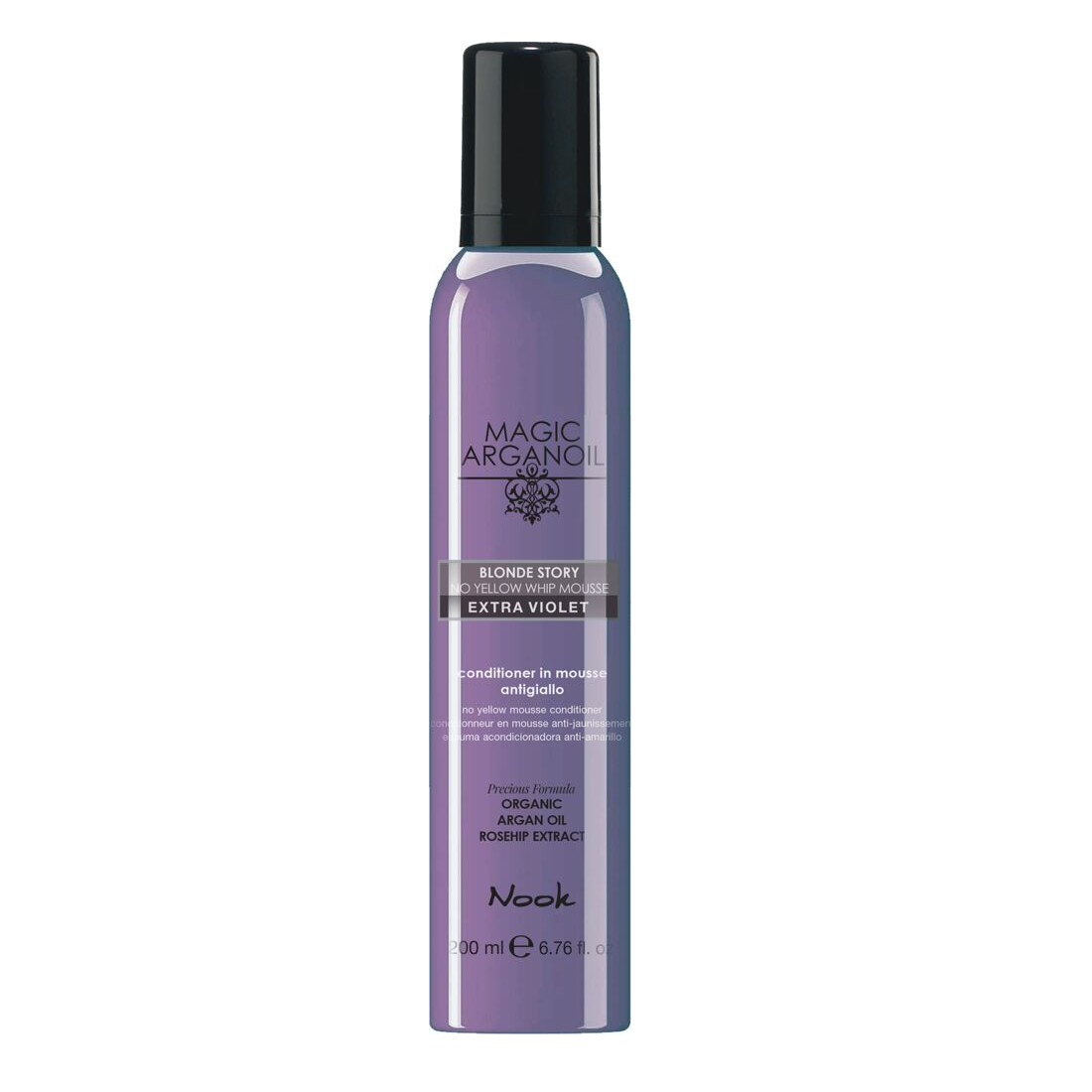 Nook Magic Arganoil Blonde Story Yellow Whip Mousse Conditioner