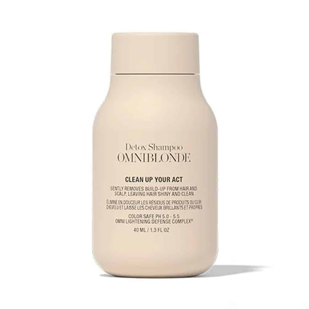 Omniblonde Clean Your Act Detox Shampoo 40ml