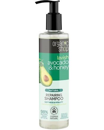 Organic Shop Reparing Shampoo Avocado   Honey 280