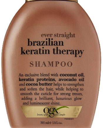 Organix Ever Straight Brazilian Keratin Smooth Shampoo 385ml