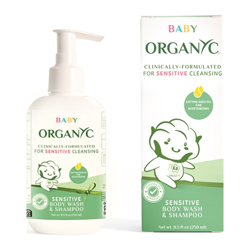 Organyc Baby Wash Shampoo 250 Organyc