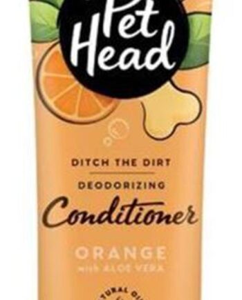 Pet Head Ditch The Dirt Deodorizing Conditioner Orange With Aloe Vera Til Hunde 250ml