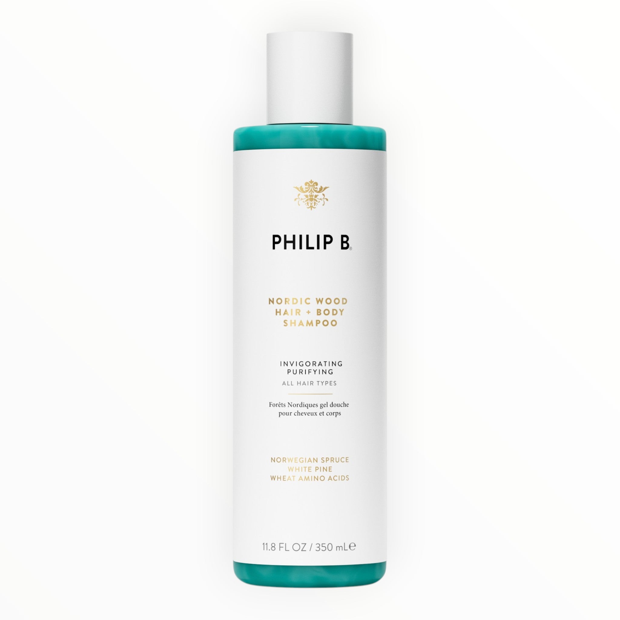 Philip Nordic Wood Hair   Body Shampoo 350