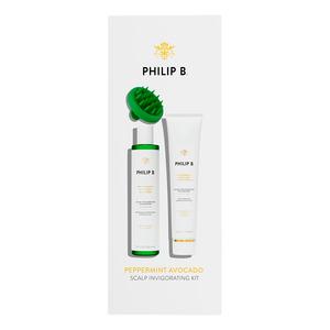 Philip Peppermint Avocado Scalp Invigorating Kit Stk