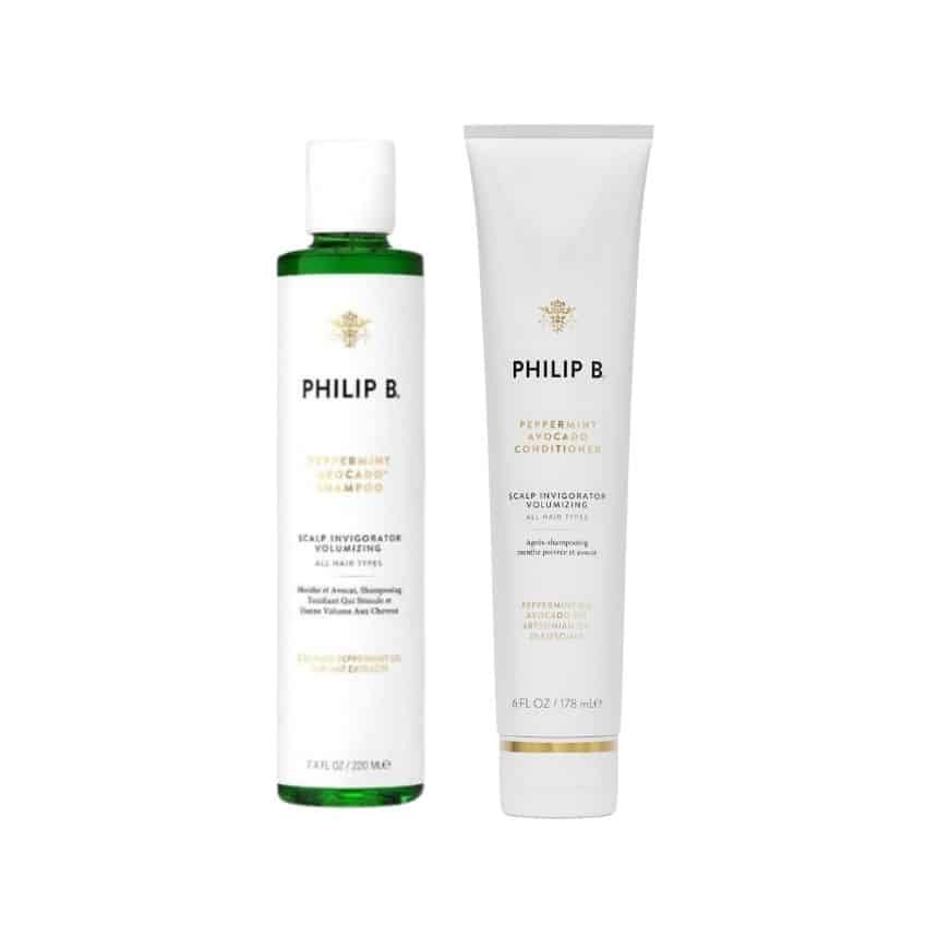 Philip Peppermint Avocado Shampoo 220ml  Conditioner 178ml